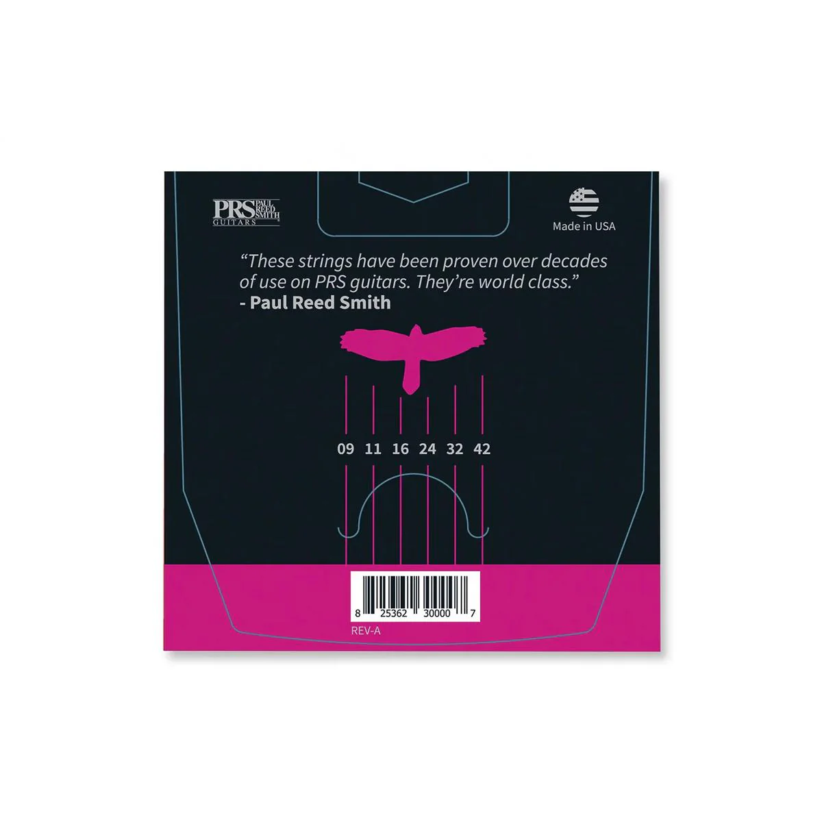 PRS Classic Electric Guitar Strings - Super Light .009-.042 - Image 2