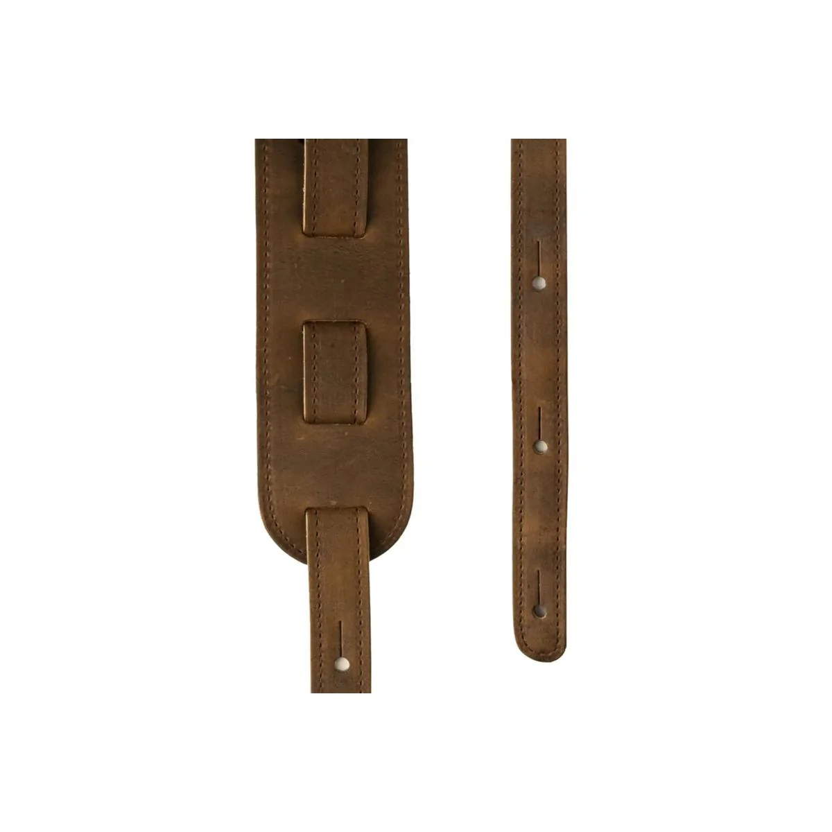 PRS Distressed Brown Leather Birds Strap - Image 2