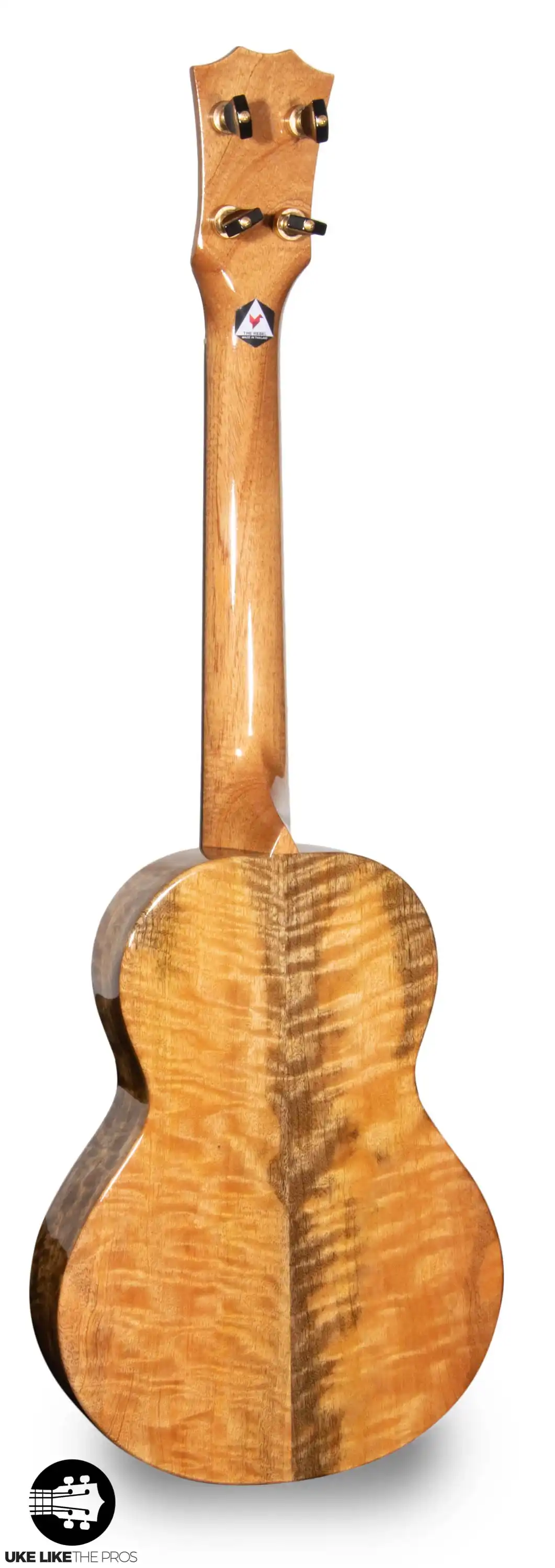 Rebel Creme Brulee Slimline Tenor Ukulele Solid Mango "Cardi" ULTP Top Rated - Image 4