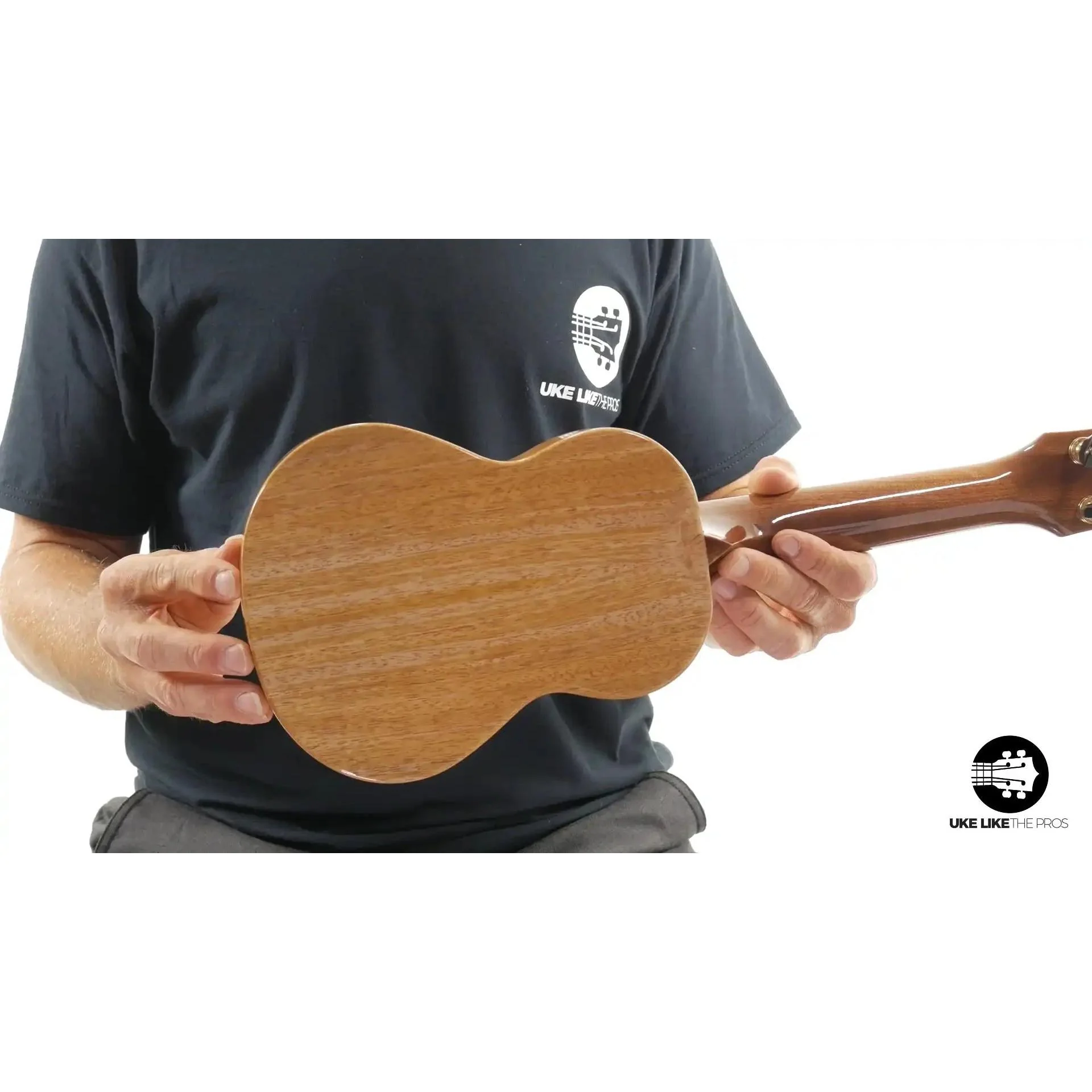 Rebel Creme Brulee Soprano Ukulele Mango "Mini T-Rex" - Image 10