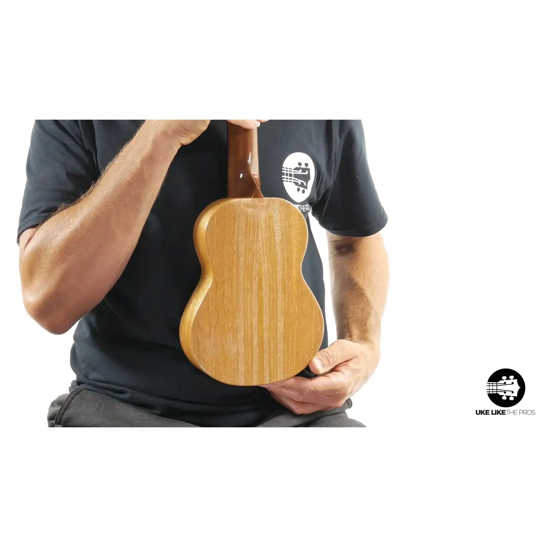 Rebel Creme Brulee Soprano Ukulele Mango "Mini T-Rex" - Image 9