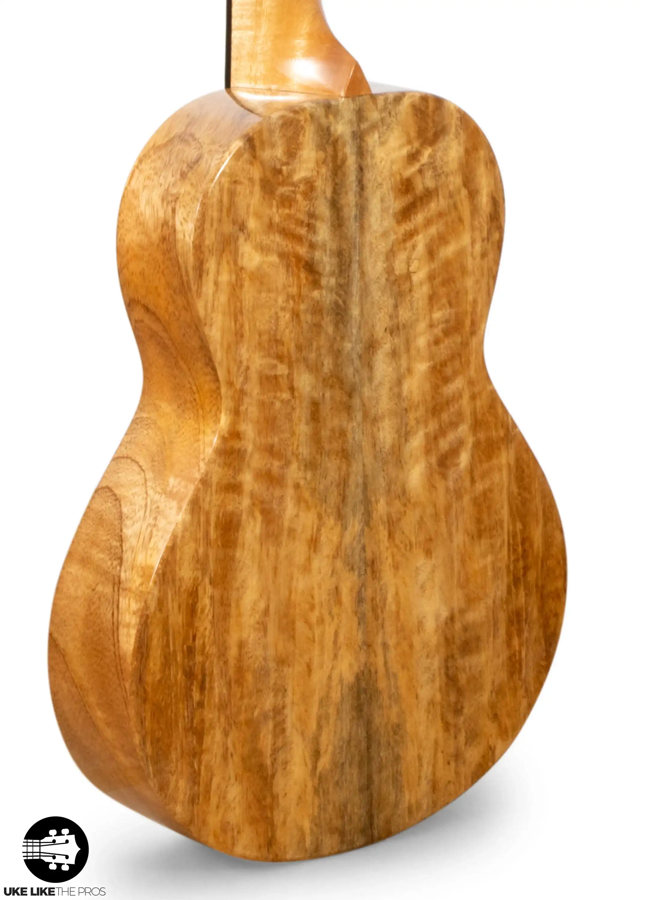 Rebel Creme Brulee Slimline Tenor Ukulele Solid Mango "Lia" - Image 2