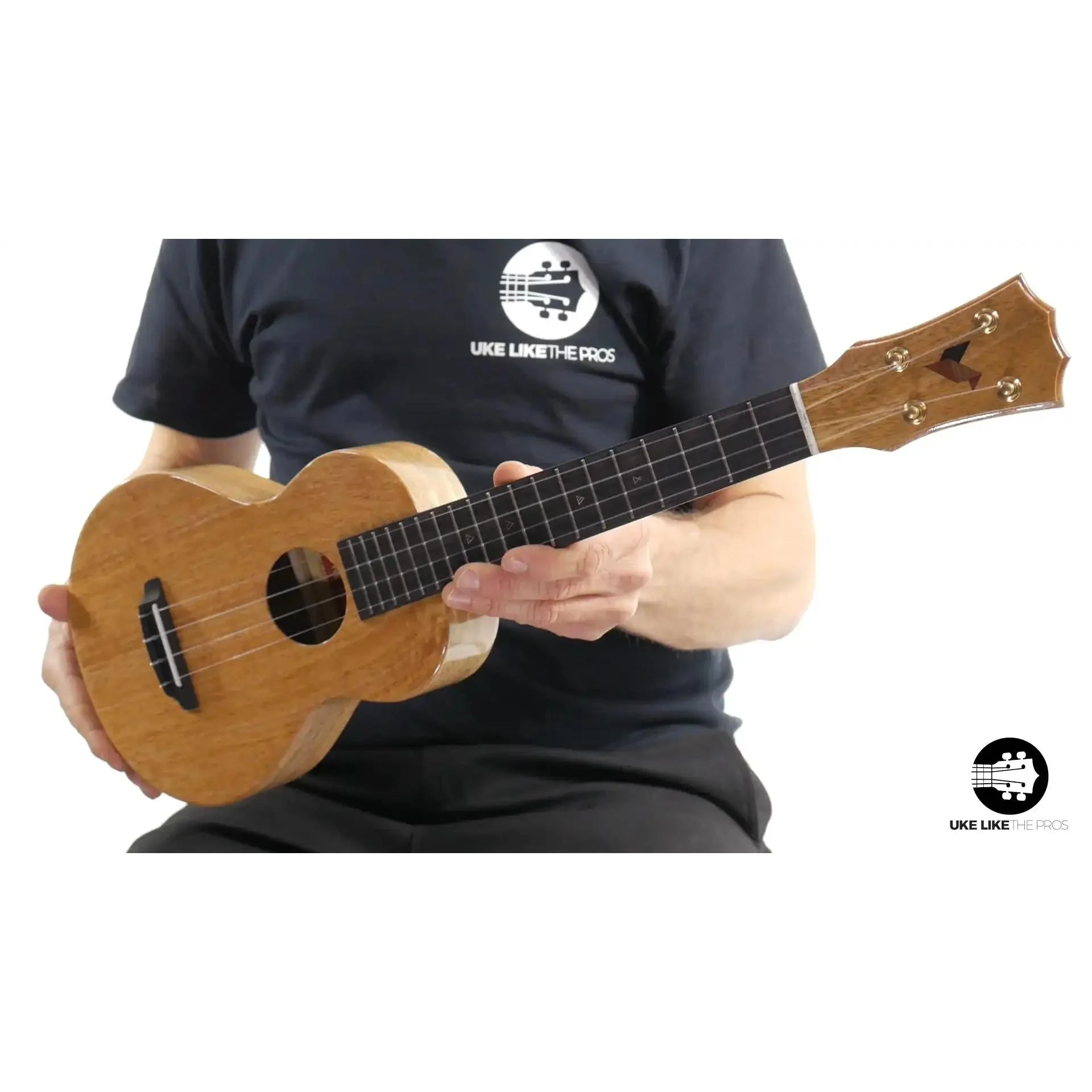 Rebel Double Creme Long Neck Concert Ukulele Mango "Mango Magic" - Image 11