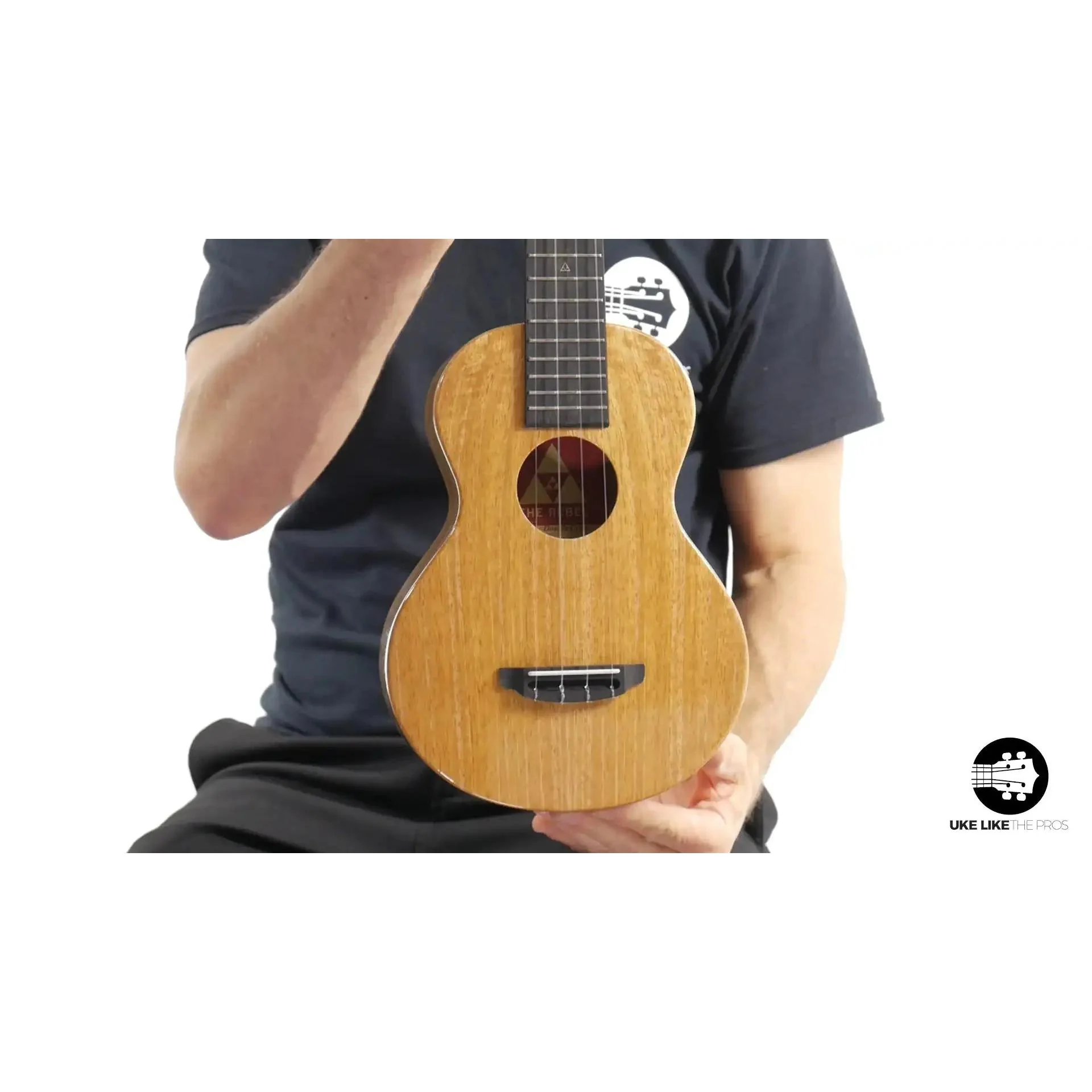 Rebel Double Creme Long Neck Concert Ukulele Mango "Mango Magic" - Image 6