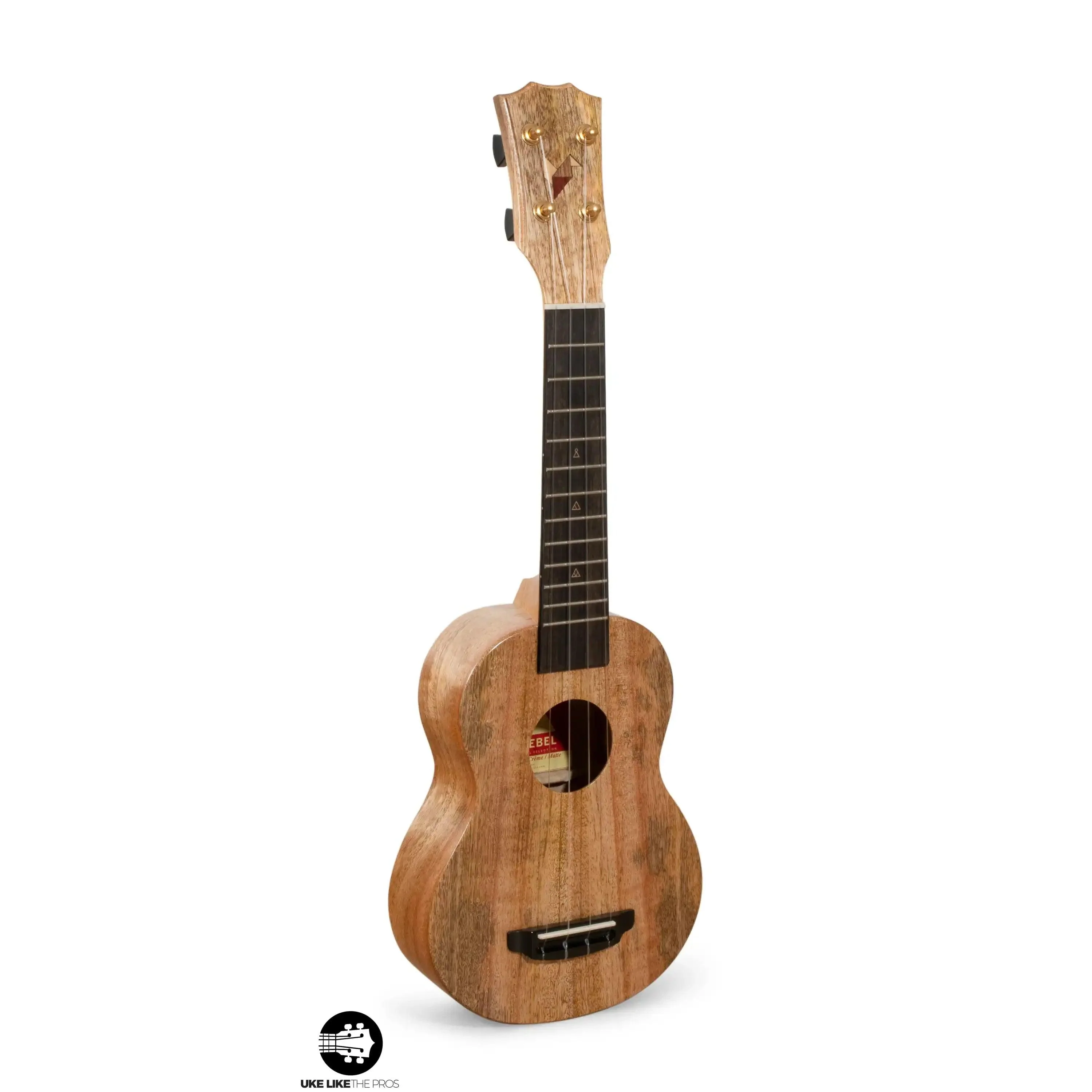 Rebel Double Creme Soprano Ukulele Mango "Halliday" Satin Finish - Image 3