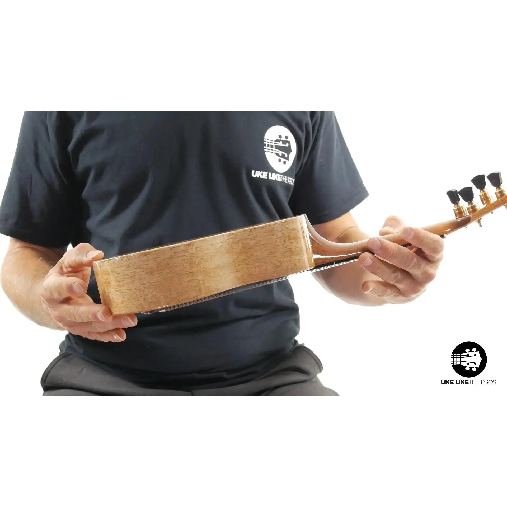 Rebel Double Creme Soprano Ukulele Mango "Little Giant" - Image 10