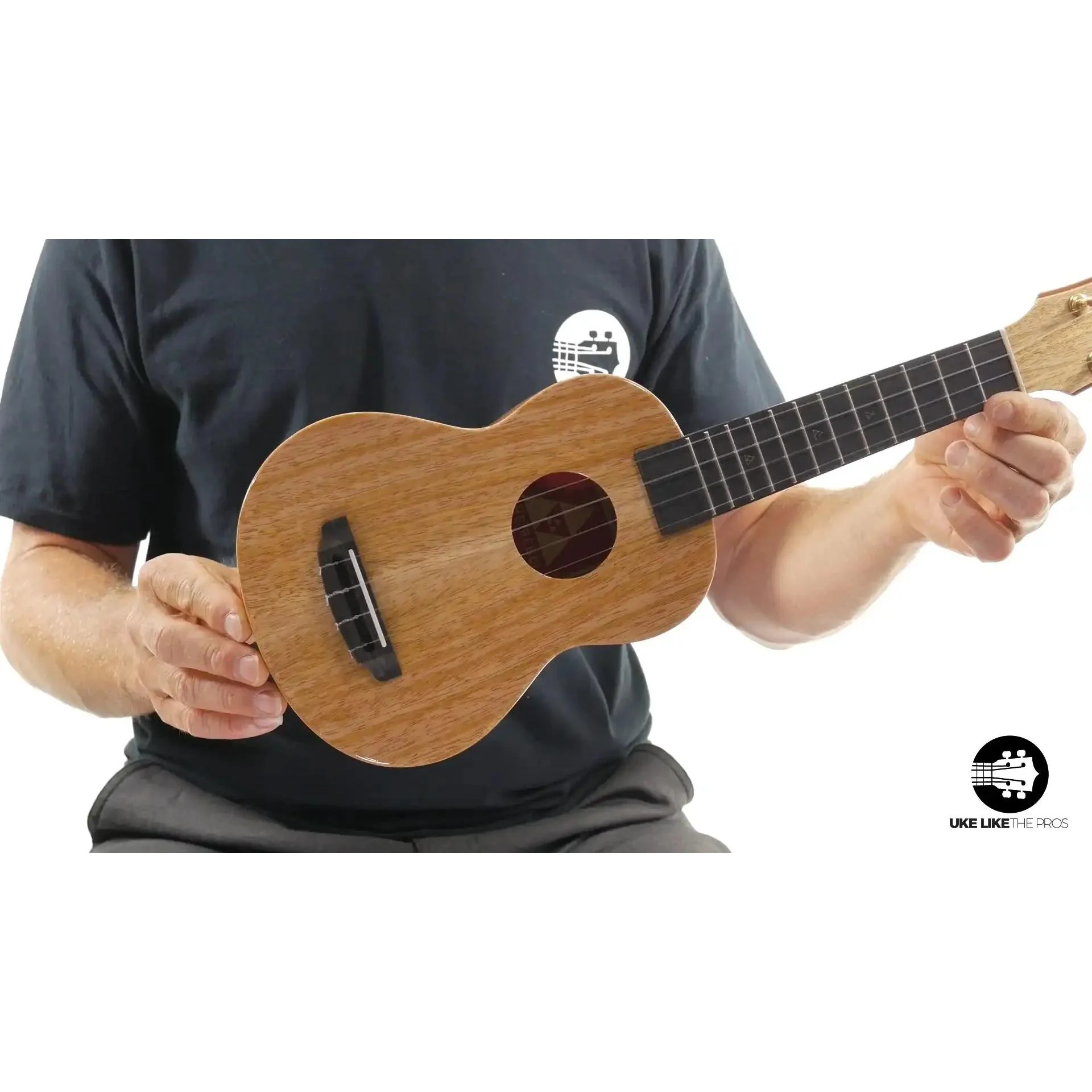 Rebel Double Creme Soprano Ukulele Mango "Little Giant" - Image 11