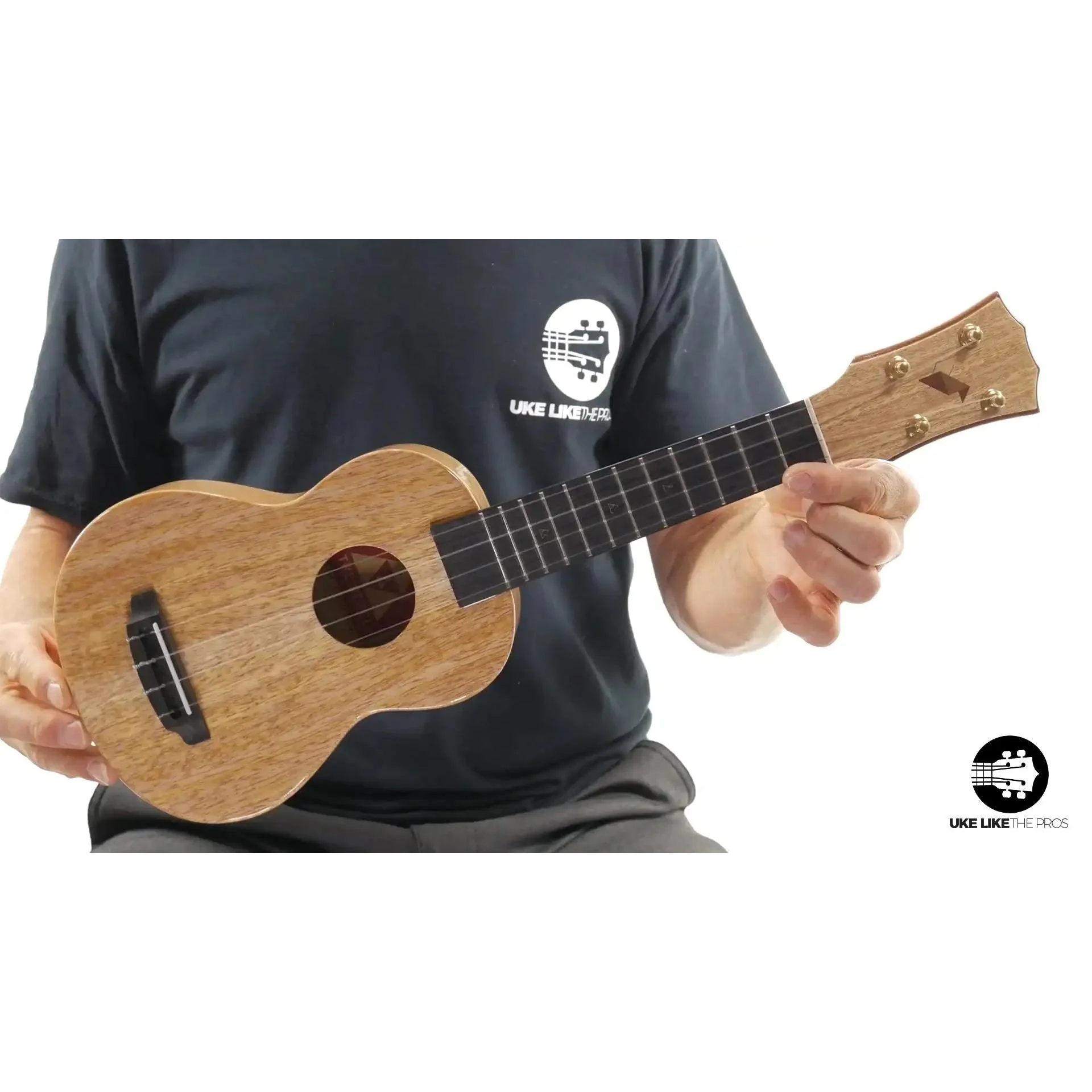 Rebel Double Creme Soprano Ukulele Mango "Little Giant" - Image 3