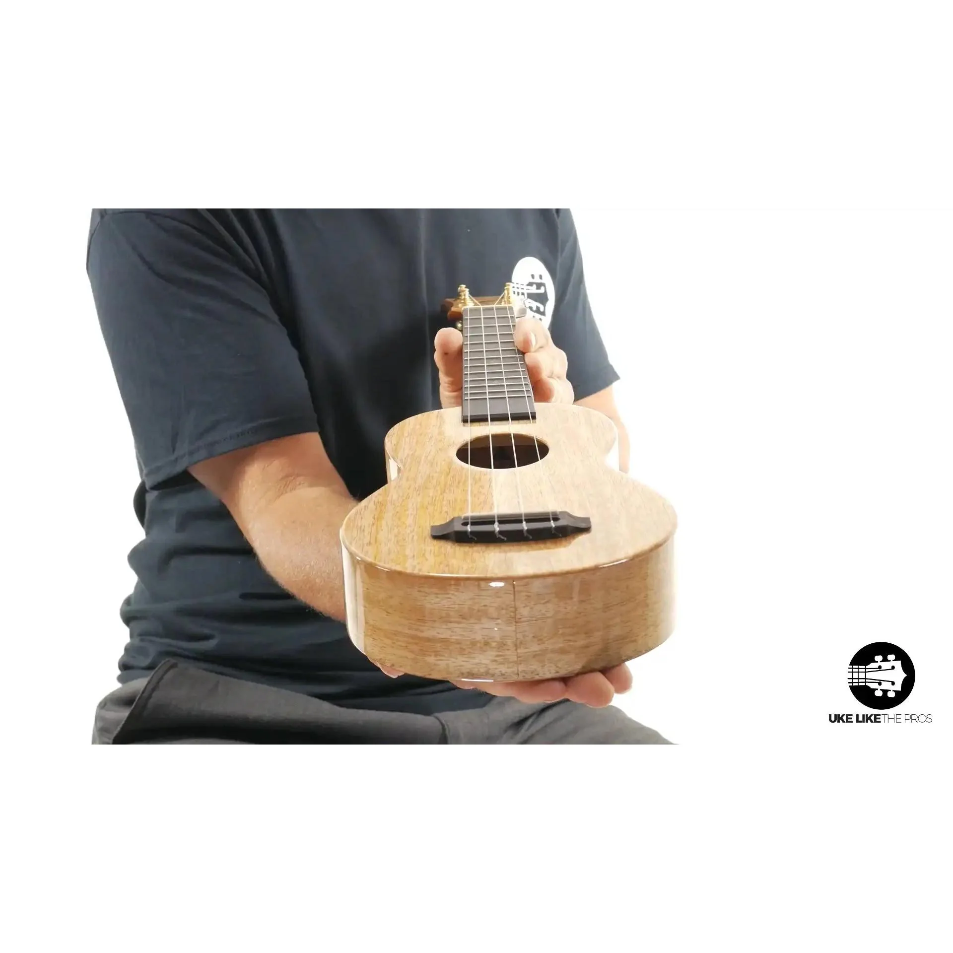 Rebel Double Creme Soprano Ukulele Mango "Little Giant" - Image 6