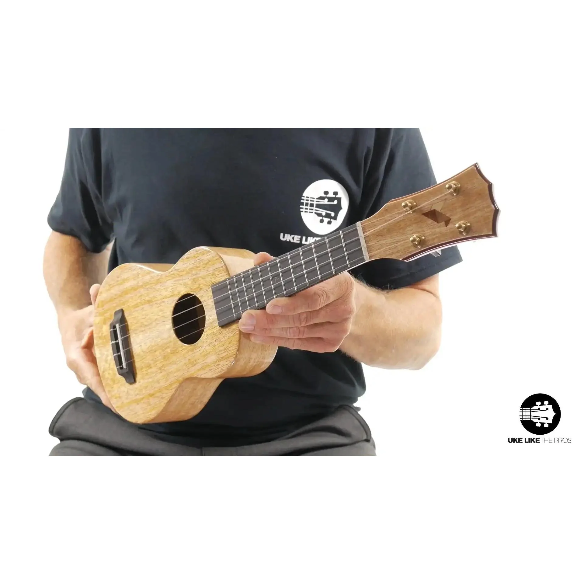 Rebel Double Creme Soprano Ukulele Mango "Little Giant" - Image 8