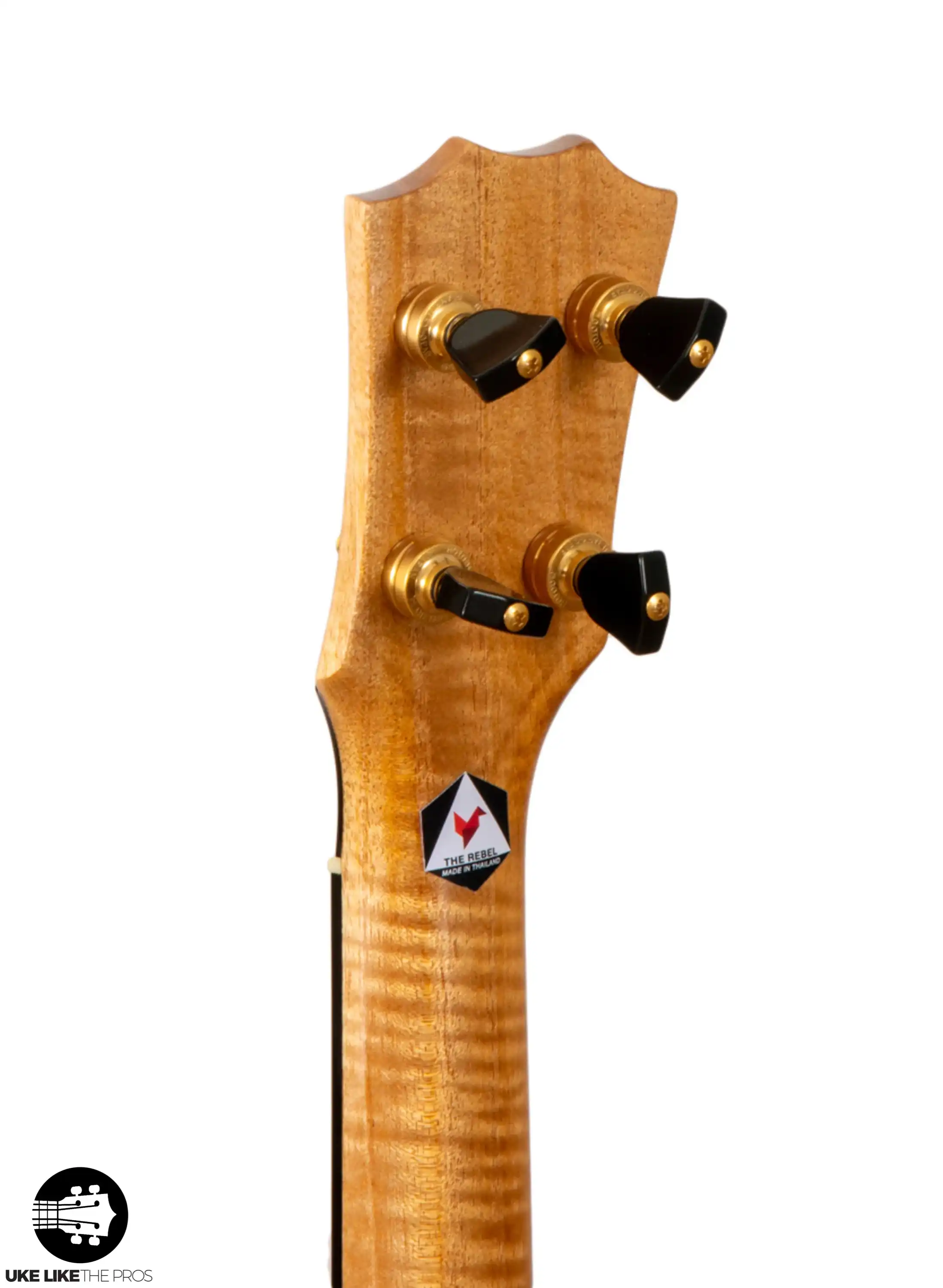Rebel Double Invictus Tenor Ukulele "Pippen" Gloss Finish - Image 7