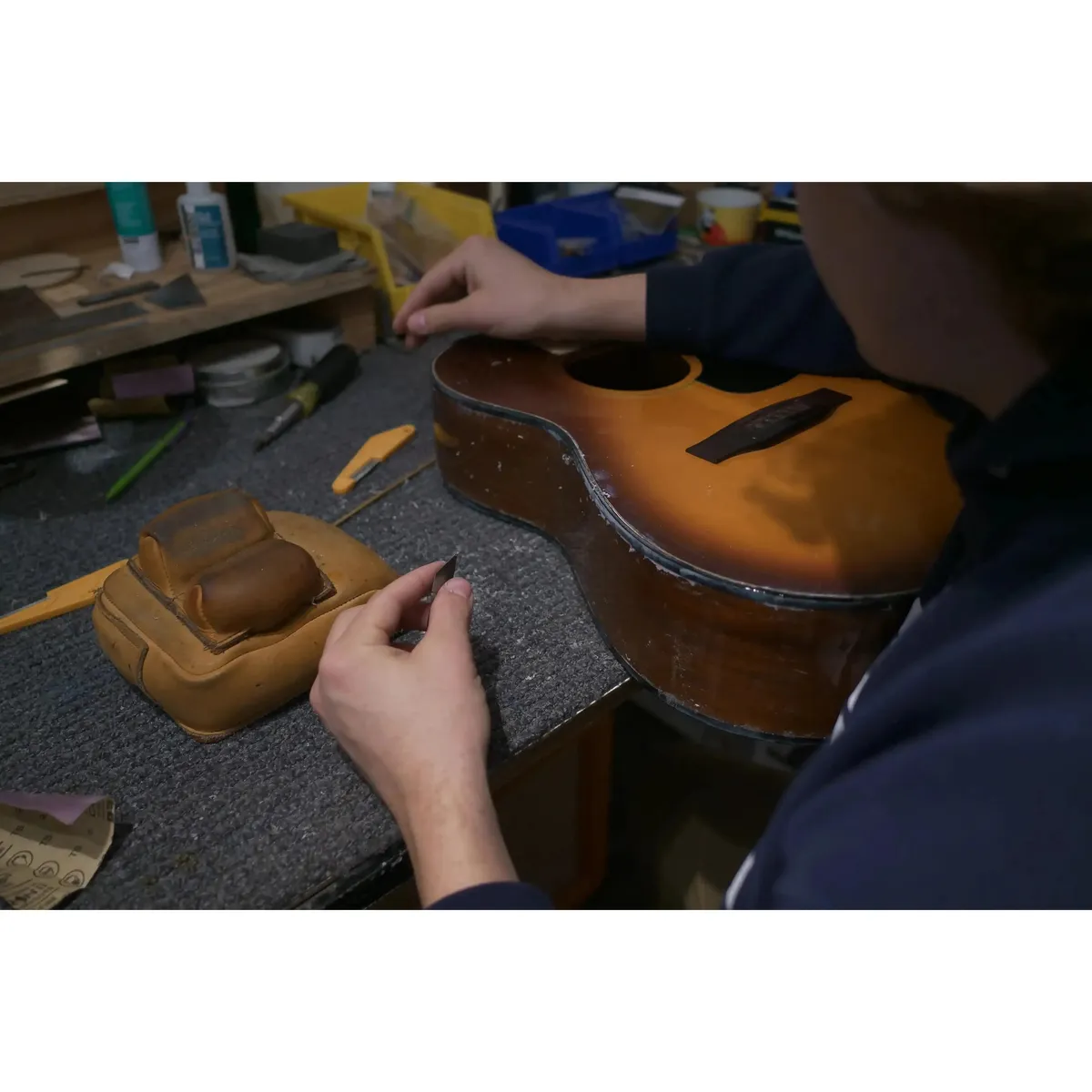 Repair Shop Services: Finish Work
