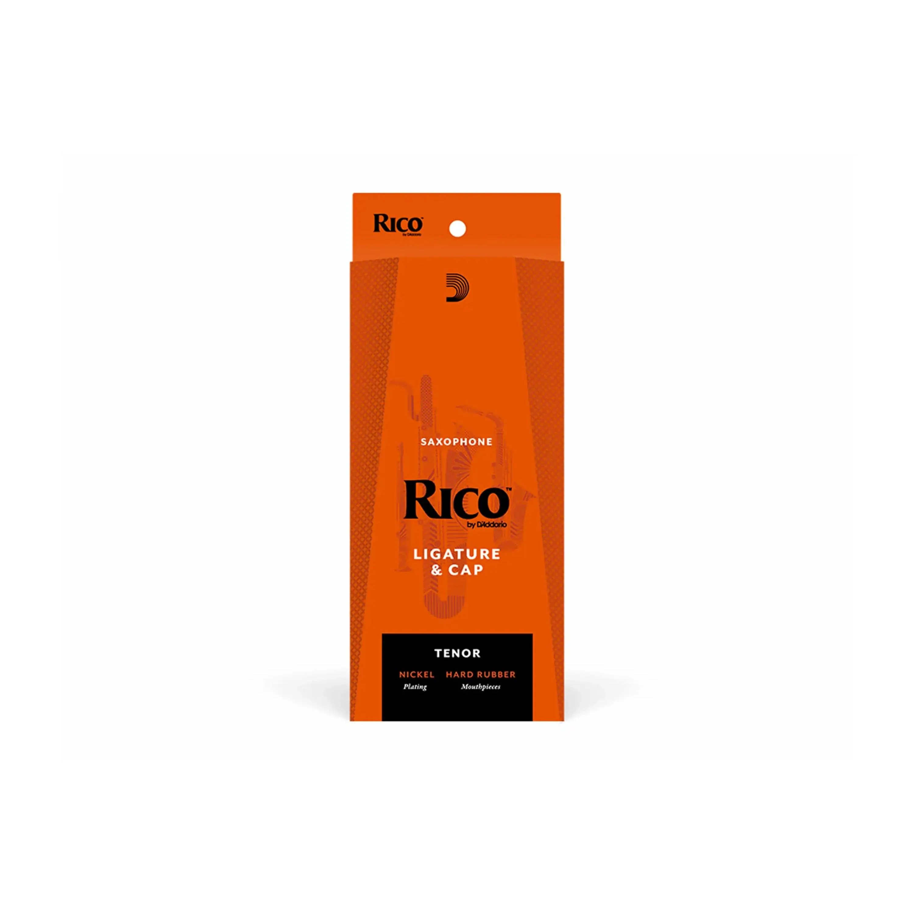 Rico by D'Addario Ligature and Cap - Tenor Saxophone - Image 4