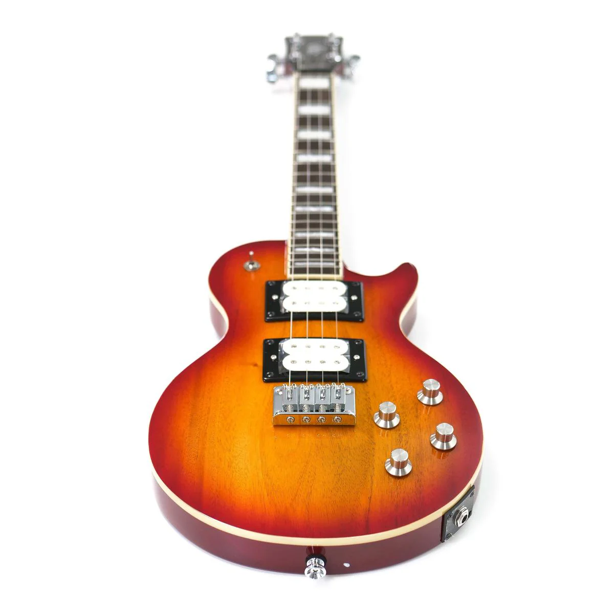 Risa LP-432-CS Cherry Sunburst Les Paul Electric Tenor Ukulele - BLEM - Image 4