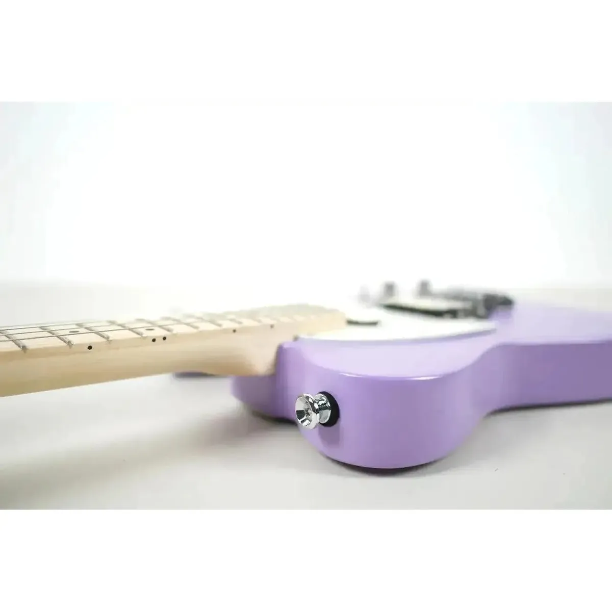Risa TE-432 Custom Tele-Style Electric Tenor Ukulele - Purple - Image 4