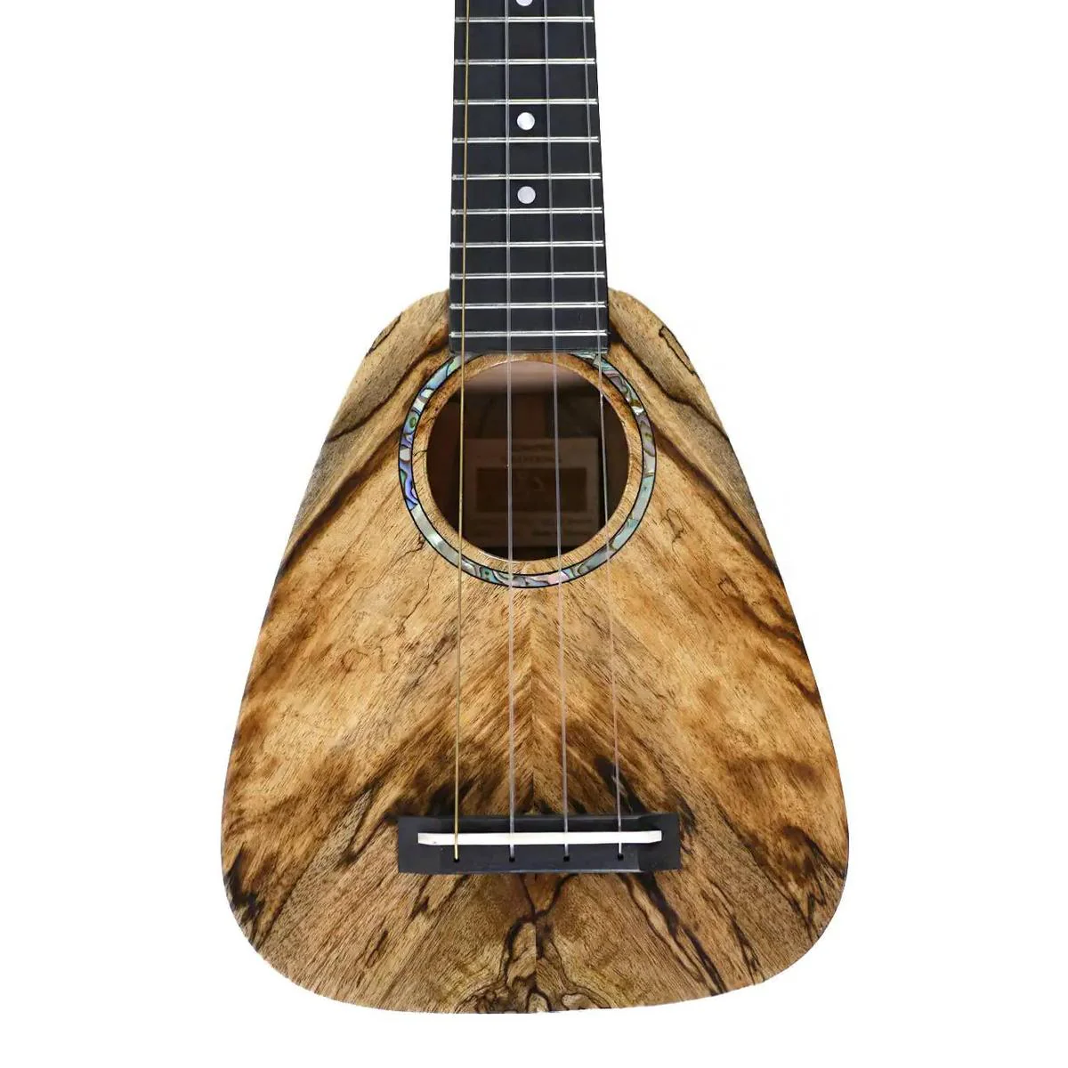 Romero Creations XSMG Solid Spalted Mango XS Soprano Ukulele