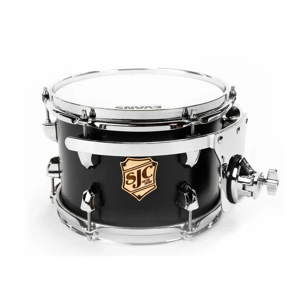 SJC T22RT710MBCH Rack Tom Add On - Matte Black