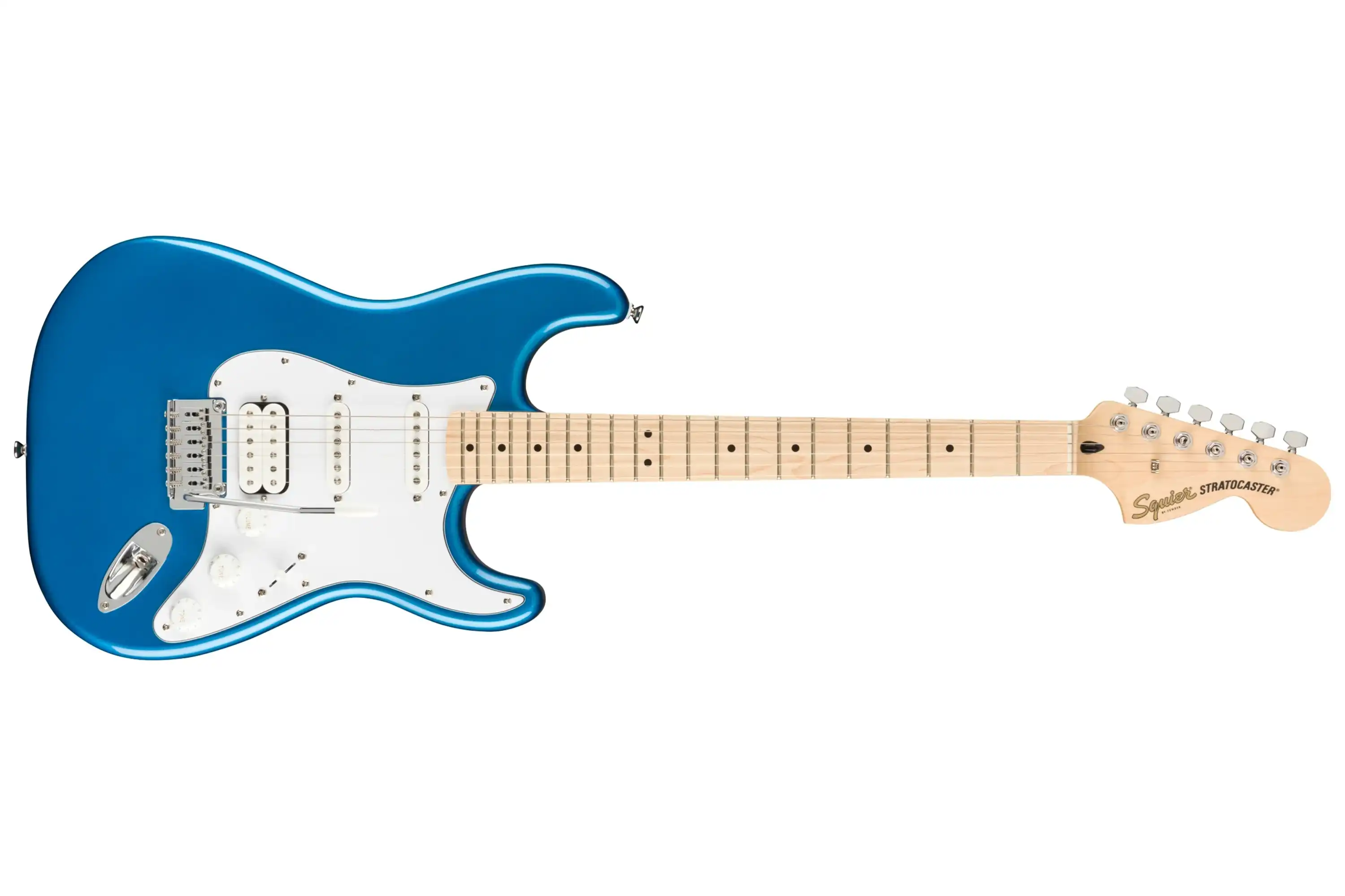 Squier By Fender Affinity Series Stratocaster HSS Guitar Pack - Lake Placid Blue - Image 4