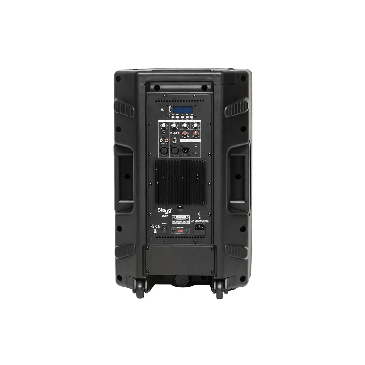 Stagg AS12 US 12" 2-Way Active Speaker Class AB 150W - Image 2