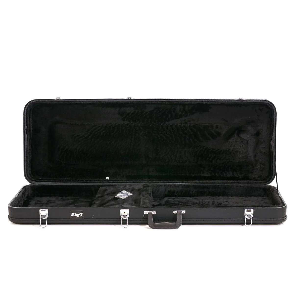 Stagg GCA-RE-BK Electric Hardshell Guitar Case - Black - Image 2