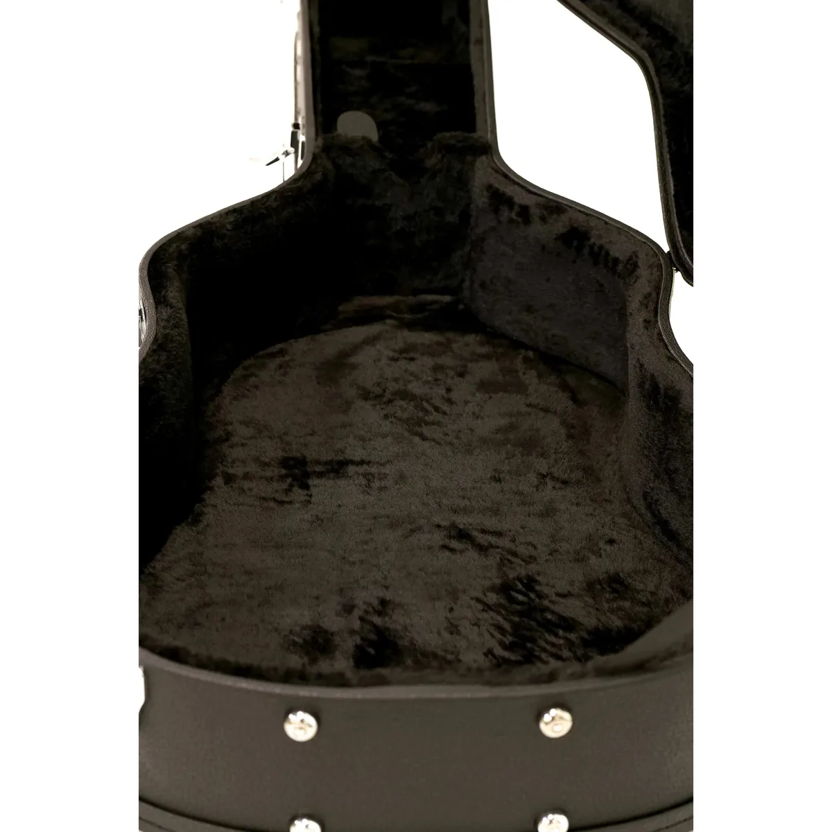 Stagg GCA-W-BK Dreadnought Hardshell Guitar Case - Black - Image 6