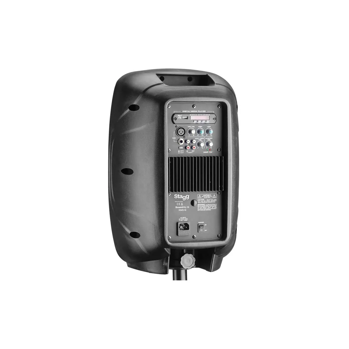 Stagg KMS10-1 10” 2-Way Active Speaker Class A/B 120W - Image 2