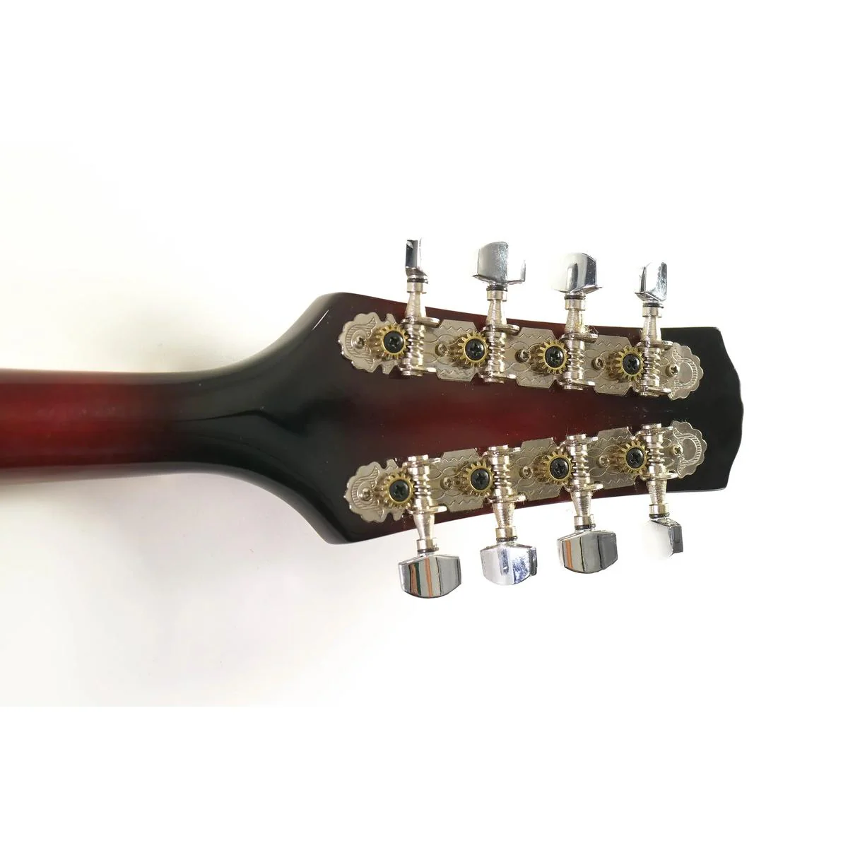 Stagg M50-E A-Style Bluegrass Electric Mandolin Redburst "BROOKE" - Image 6