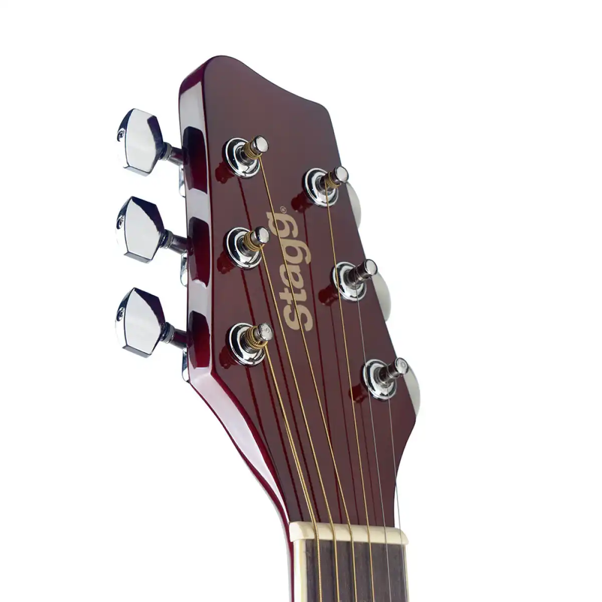 Stagg SA20A SNB Auditorium Acoustic Guitar - Sunburst - Image 4
