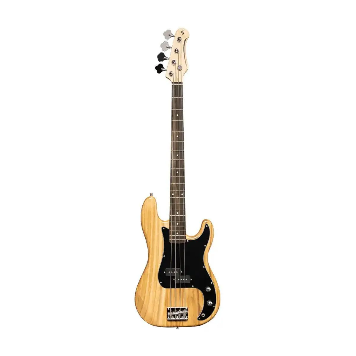 Stagg SBP-30 Standard "P" Electric Bass Guitar - Natural - Image 3