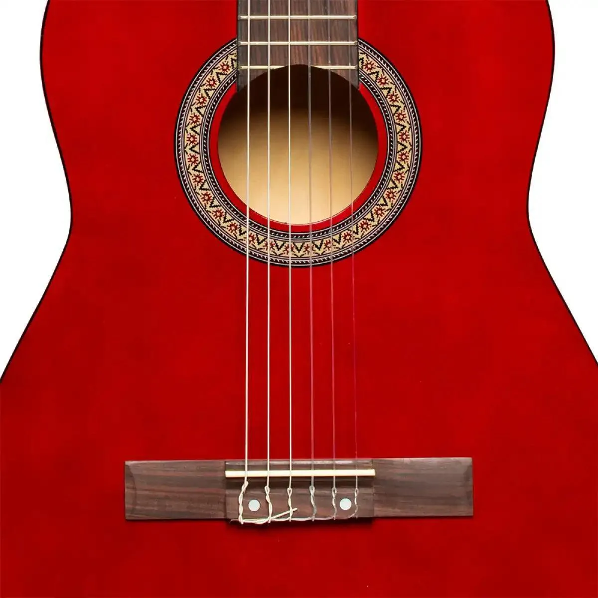 Stagg SCL50 3/4 Classical Guitar - Red - Image 5