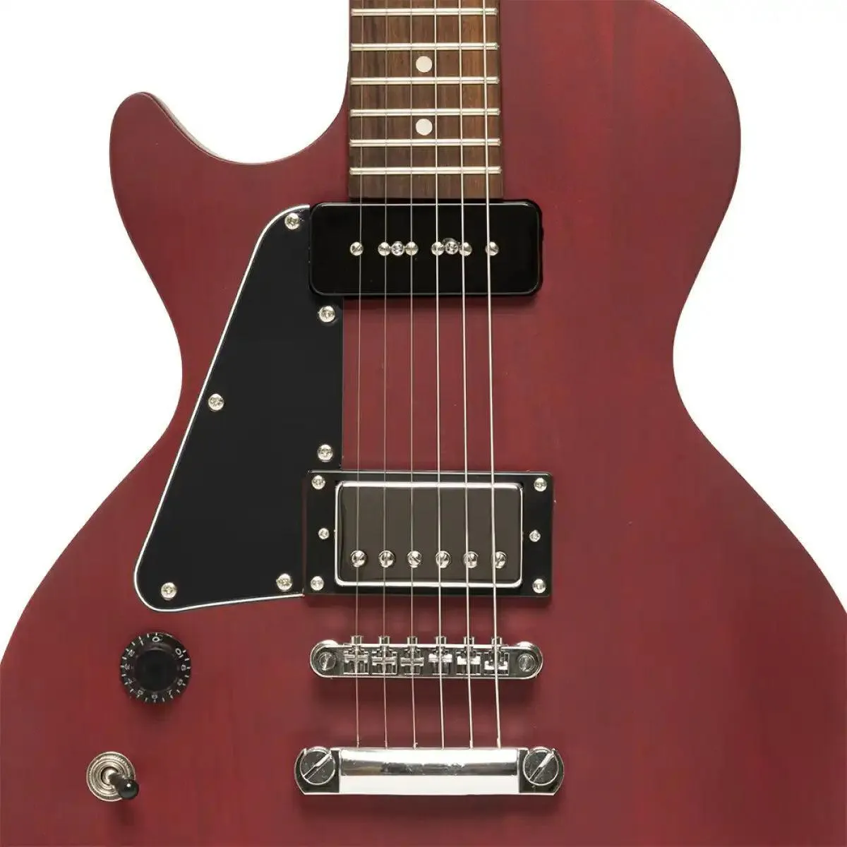 Stagg SEL-HB90 Standard Series Electric Guitar - Cherry Left-Handed - Image 5
