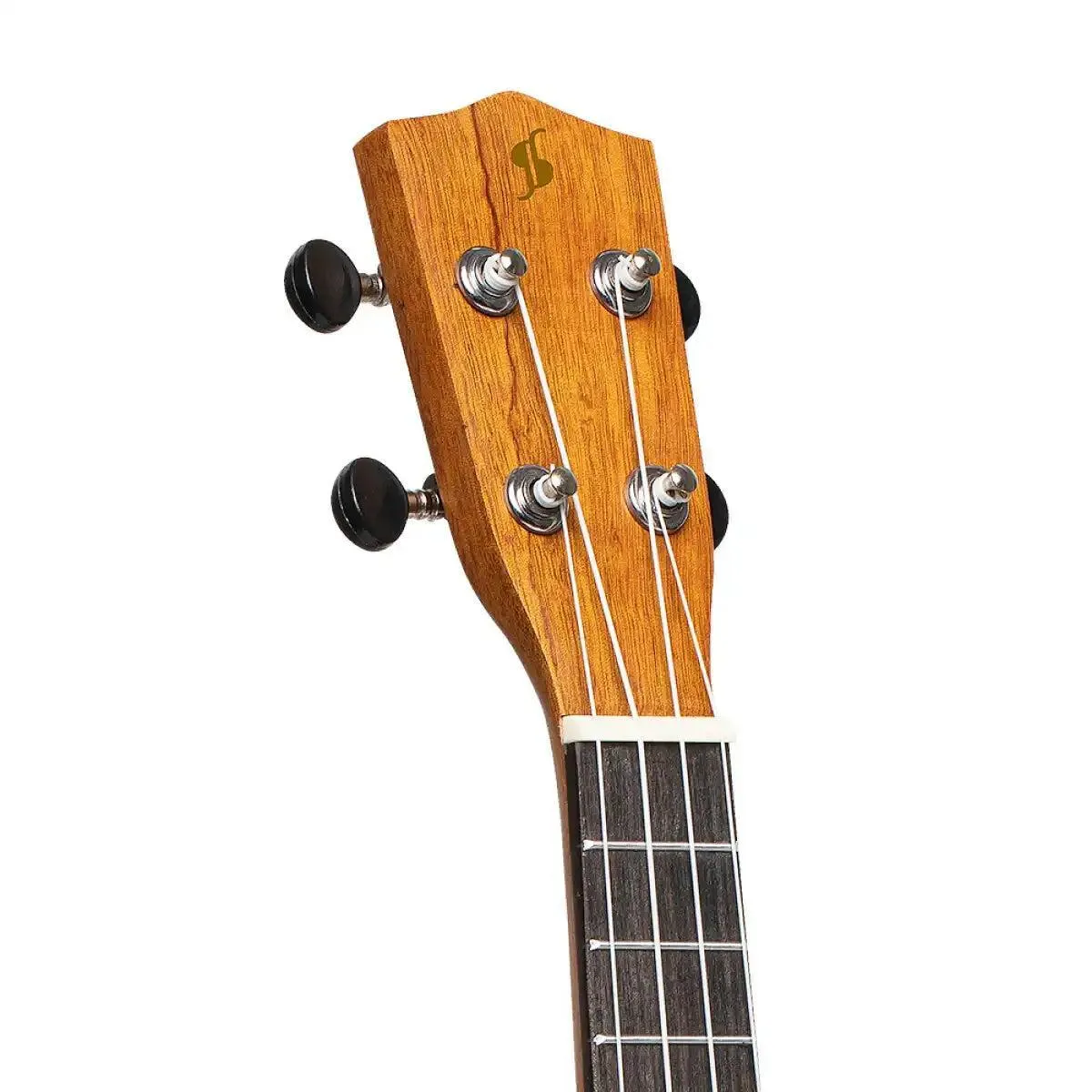 Stagg US-TIKI-AH Sapele Tiki Series Soprano Ukulele - Image 5