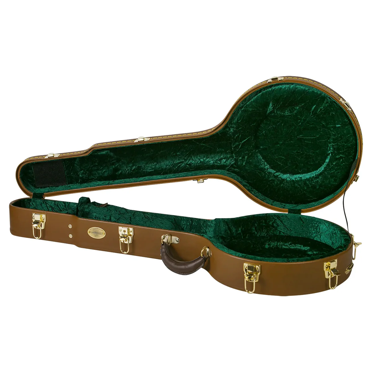 Superior CD-2536 Deluxe Hardshell Openback Banjo Case – 12 inch