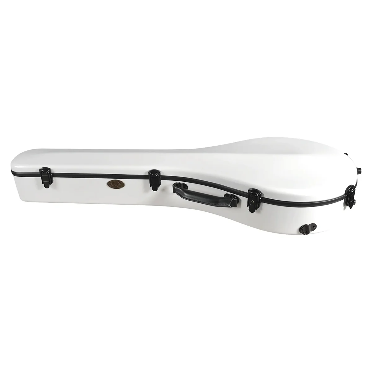 Superior CF-1530W Deluxe Fiberglass 5 String Resonator Banjo Case – White - Image 2