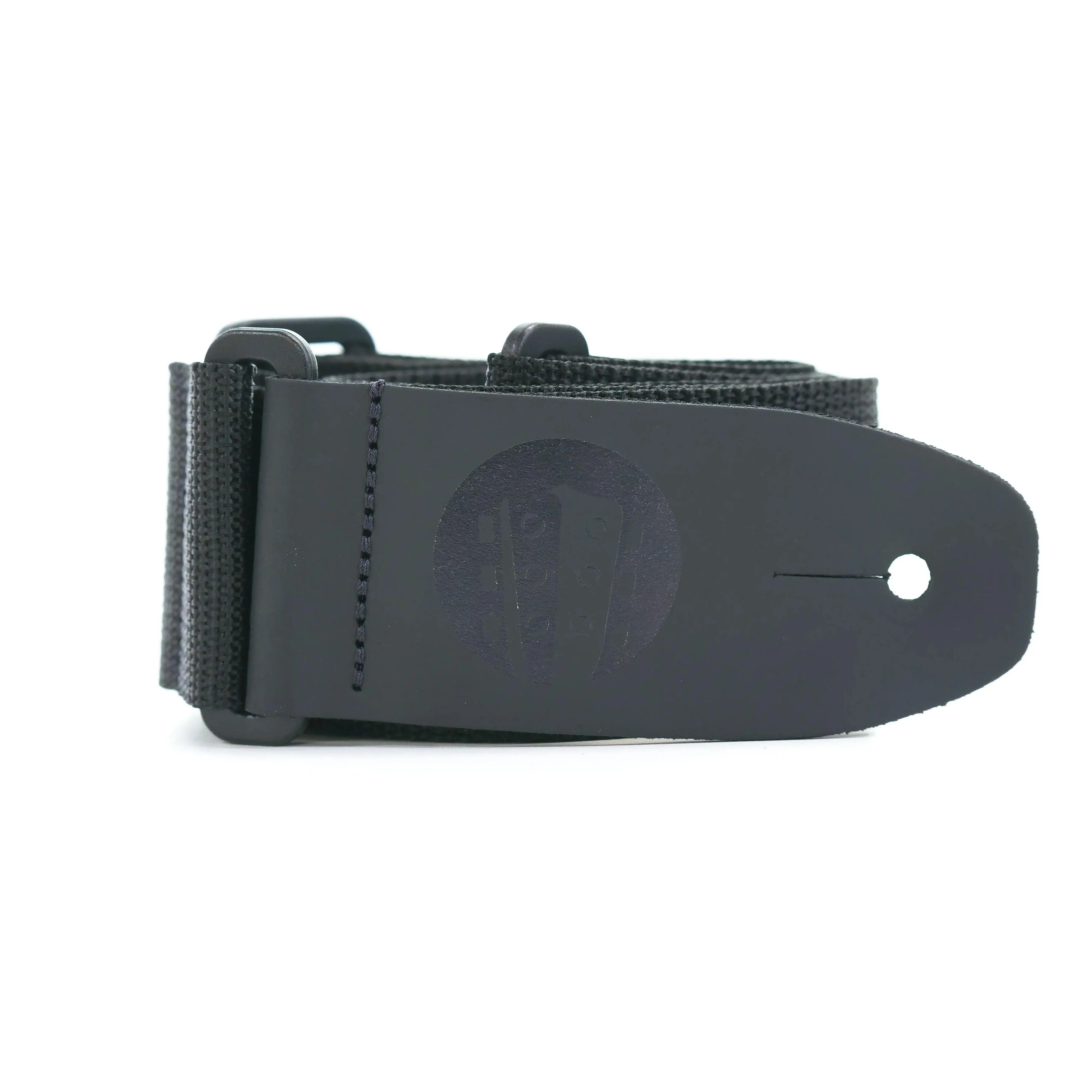 Terry Carter Music Store 2 Inch Poly Guitar Strap - BLACK - Image 2