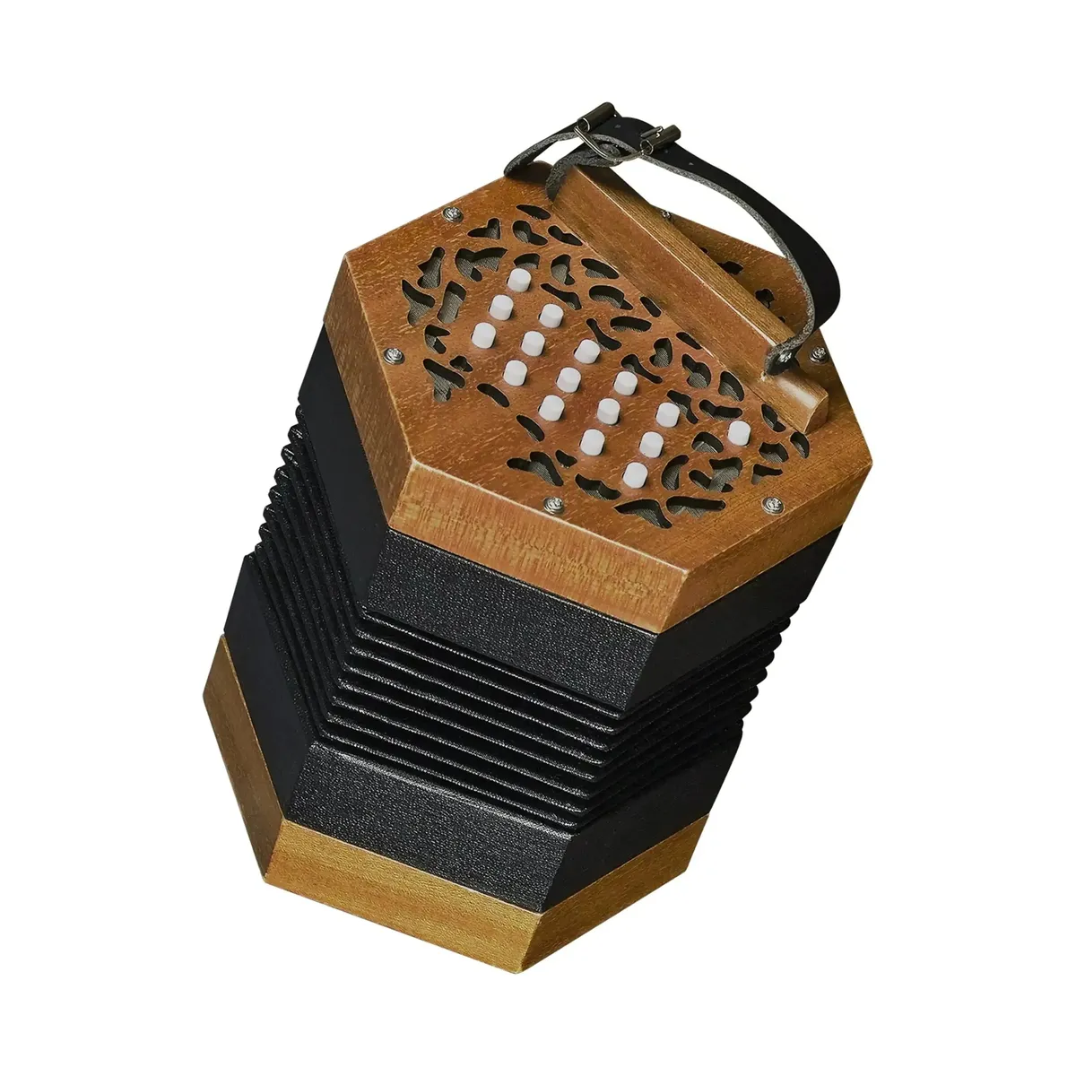 Trinity College AP-1230A Anglo-Style Concertina – 30-button – Walnut
