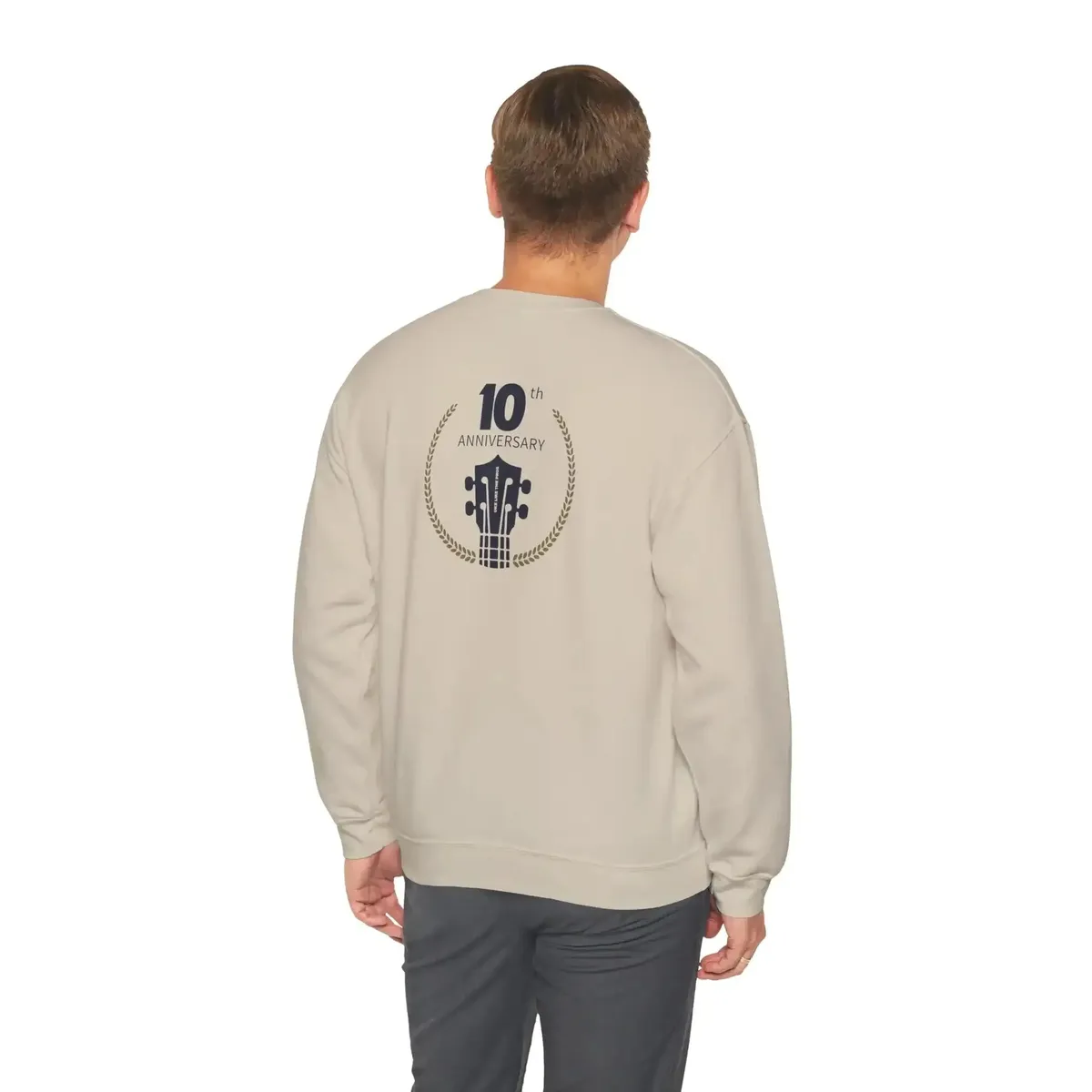 Uke Like The Pros 10th Anniversary Crewneck Sweatshirt - Image 6