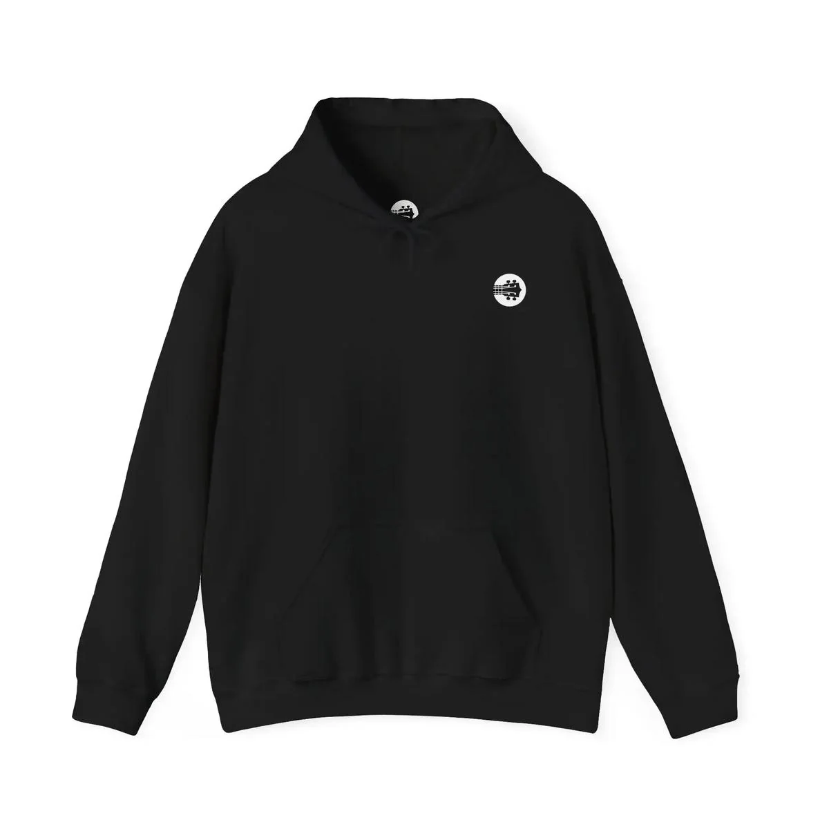 Uke Like The Pros Hoodie - White Logo Pullover