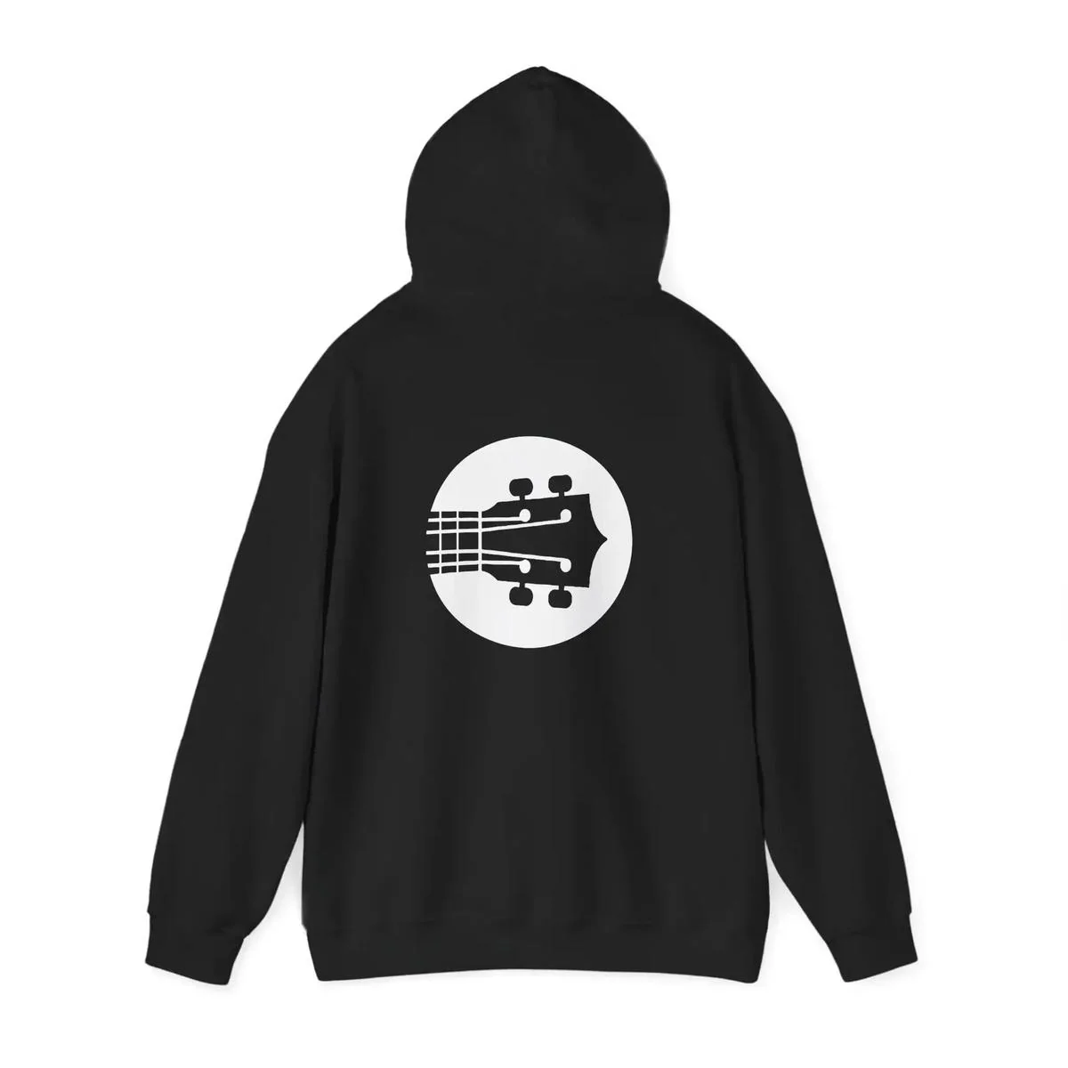 Uke Like The Pros Hoodie - White Logo Pullover - Image 13