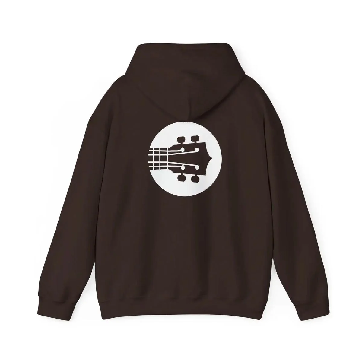 Uke Like The Pros Hoodie - White Logo Pullover - Image 21