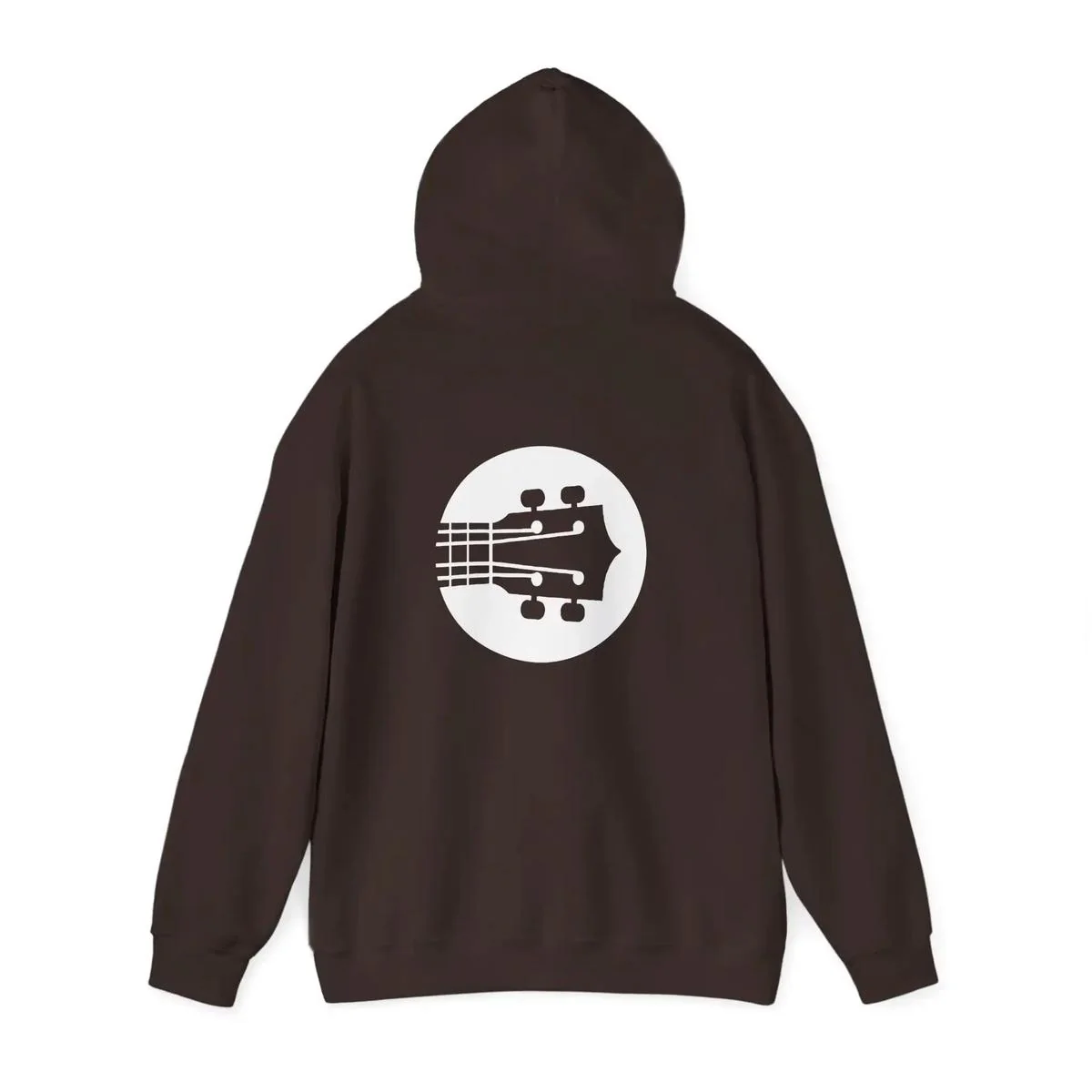 Uke Like The Pros Hoodie - White Logo Pullover - Image 22