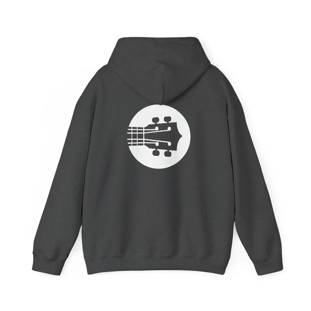 Uke Like The Pros Hoodie - White Logo Pullover - Image 24