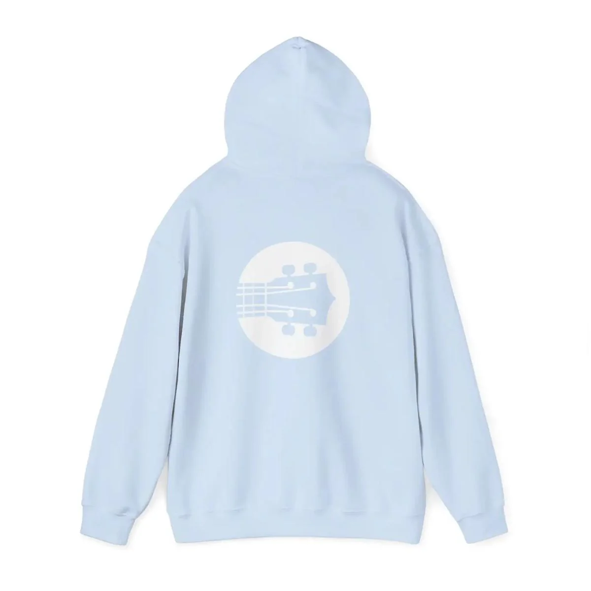 Uke Like The Pros Hoodie - White Logo Pullover - Image 28