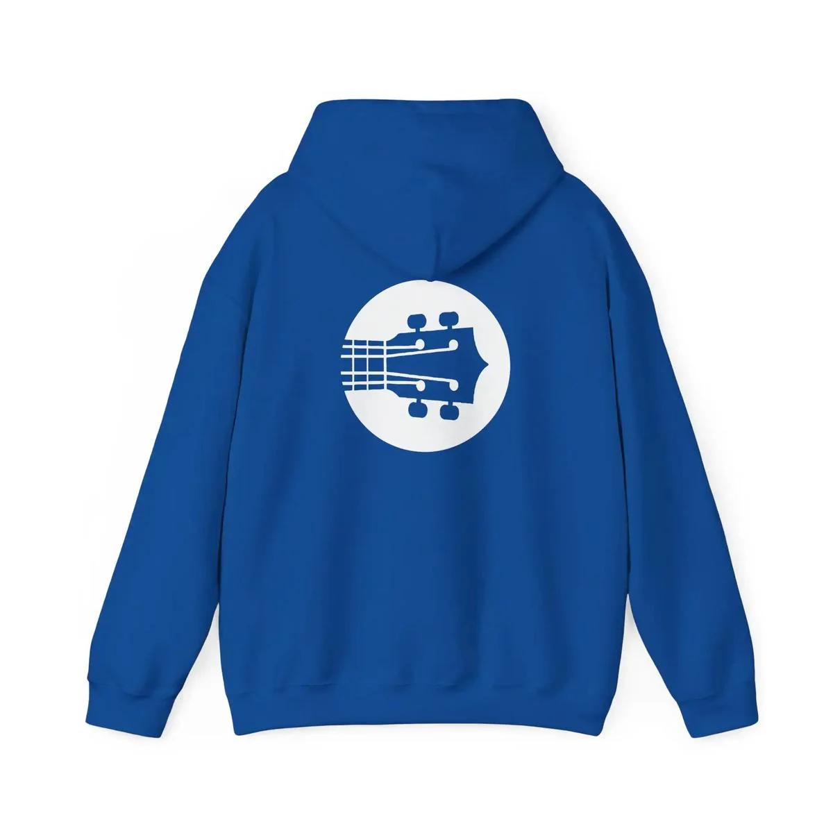 Uke Like The Pros Hoodie - White Logo Pullover - Image 30