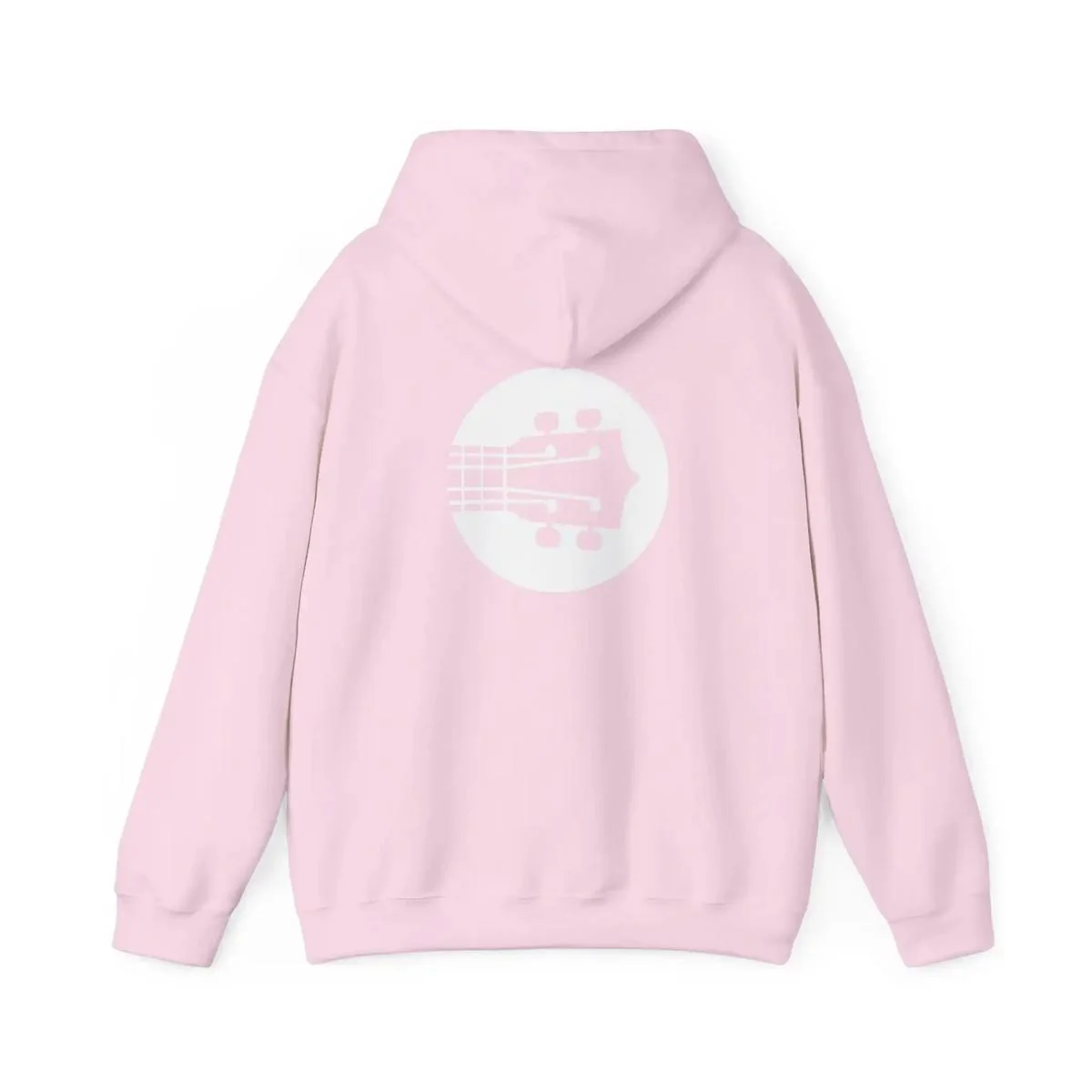 Uke Like The Pros Hoodie - White Logo Pullover - Image 36