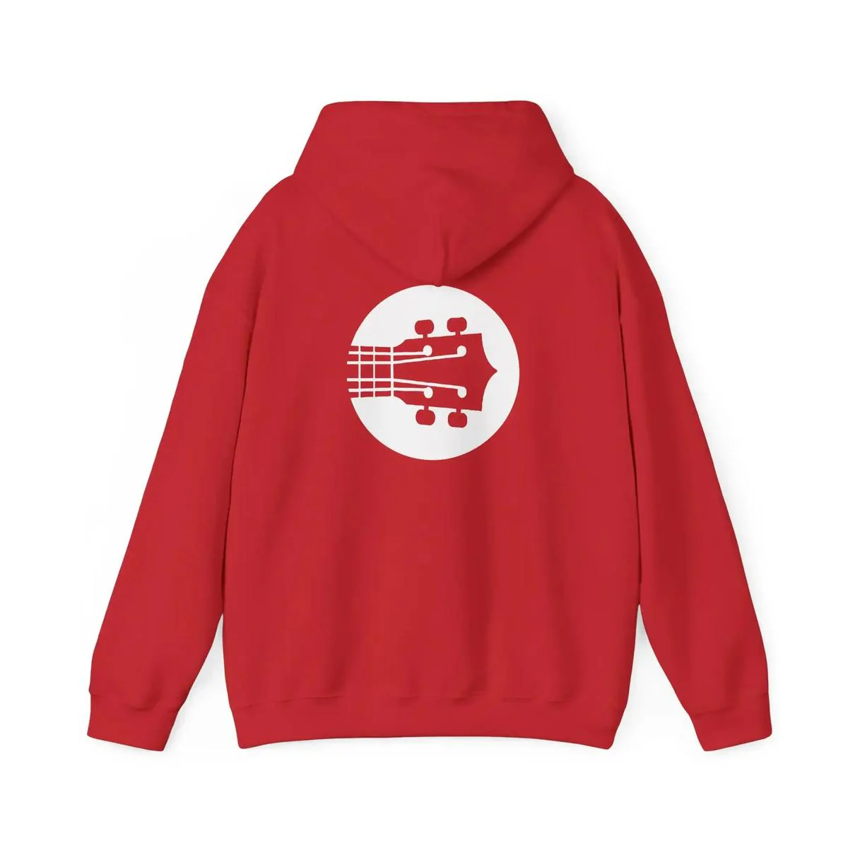 Uke Like The Pros Hoodie - White Logo Pullover - Image 42