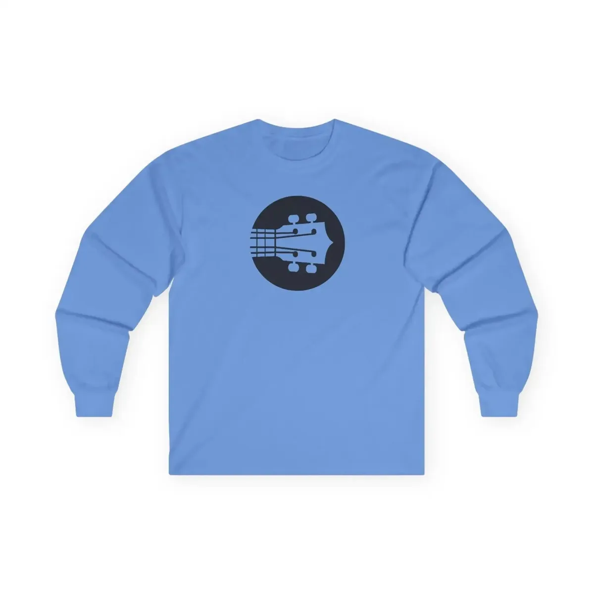 Uke Like The Pros Long Sleeve T-Shirt - Black Logo - Image 15