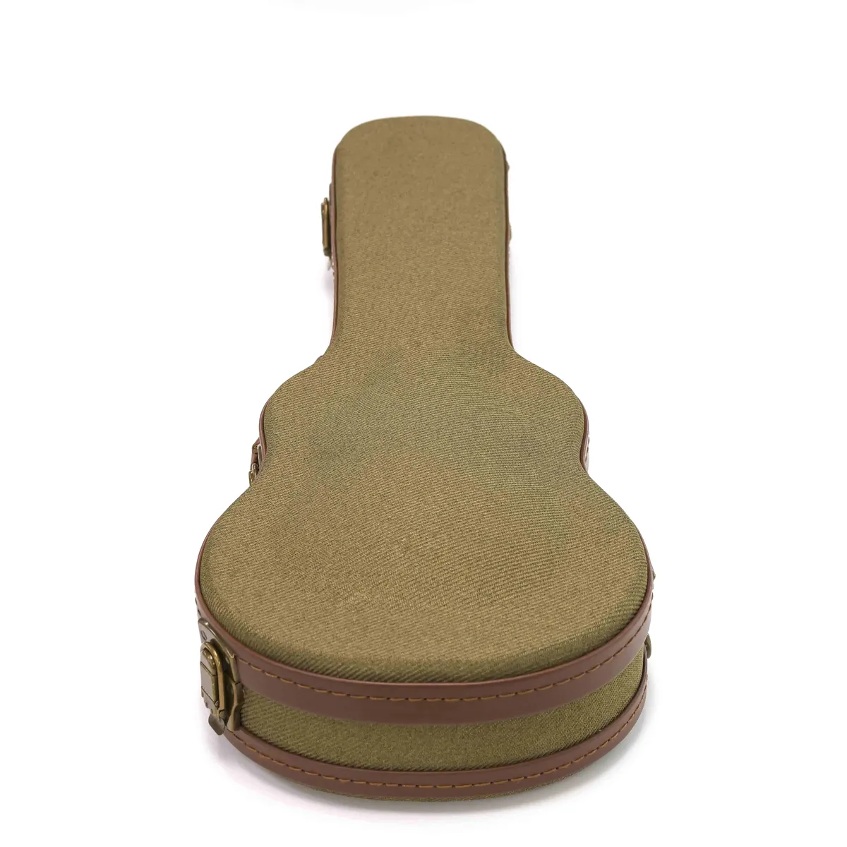 Uke Like The Pros OTC-AT Concert Ukulele Olive Tweed Archtop Hardshell Case - Image 7