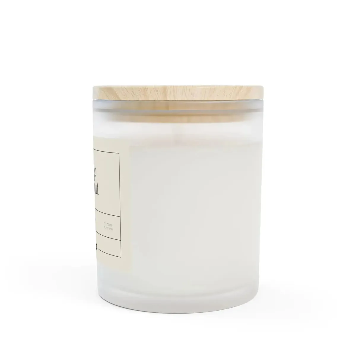 Uke Like The Pros Soy Frosted Glass Scented Candle - 11oz - Image 5