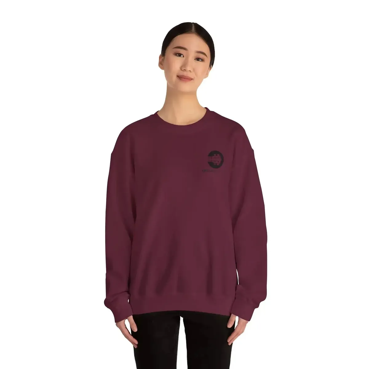 Uke Like The Pros Sweatshirt - Black Logo - Image 25